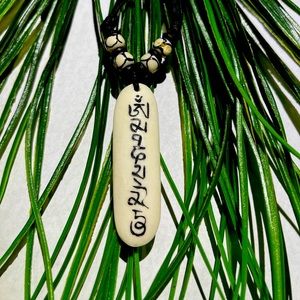 Tribal beaded necklace